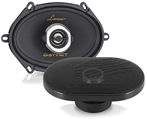 Lanzar distincte Series 2 Voies de 6,5 cm de Haut-Parleurs de Voiture coaxiaux étagère