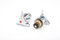 derClou24 8081000010 Sanitär-Oberteil Dreisterngriff Trecorn komplett 3/8 Zoll Markierung rot -Warmwasser