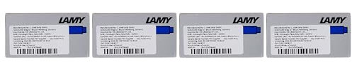 Lamy Fountain Pen Ink Cartridges, Blue Ink, Pack of 20 (LT10BLB)