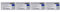 Lamy Fountain Pen Ink Cartridges, Blue Ink, Pack of 20 (LT10BLB)