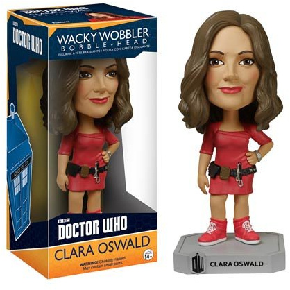 Doctor Who Clara Oswald Wacky Wobbler Bobblehead