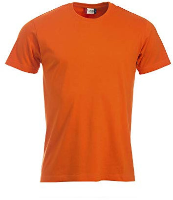 CliQue Klassisches Herren-T-Shirt, Orange, XL