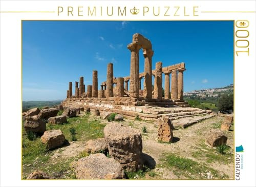Puzzle · Hera-Tempel im Tal der Tempel bei Agrigento | 1000 Teile · Lege-Größe 64 × 48 cm · CALVENDO Puzzle
