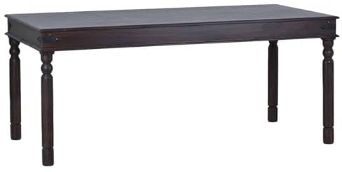 MiaMöbel Esstisch Colombo 140x90 cm Kolonialstil Massivholz Pinie Walnuss