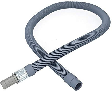 LUTH Premium Profi Parts Rallonge de tuyau de vidange 1,0m universelle pour lave-linge et lave-vaisselle