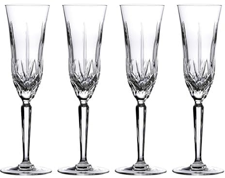 Waterford Marquis Maxwell 40033790 Flute, Set of 4, 210ml, Crystal