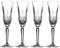Waterford Marquis Maxwell 40033790 Flute, Set of 4, 210ml, Crystal