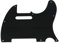 KAISH 8 Hole Tele Guitar Pickguard TL Pick Guard Scratch Plate for USA/Mexico Telecaster/Tele Black 1 Ply