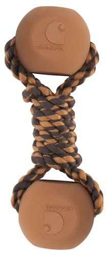 Carhartt Pet Toys Robustes Hundespielzeug zum Ziehen und Apportieren, Seilknochen zum Kauen
