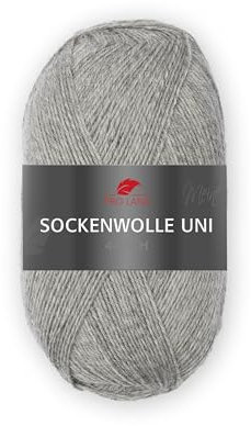 PRO LANA Sockenwolle,-fädig, Uni, 4-fach,100 g/420 m,75% Schurwolle / 25% Polyamid, Fb. 432