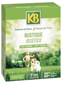 KB - Semences Gazon - Rustique 150m2