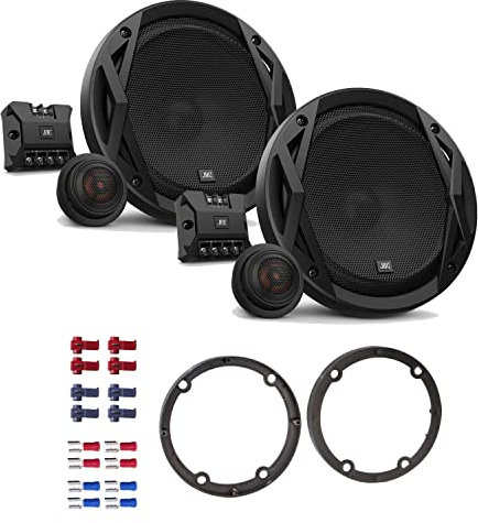JBL Club 6500C Lautsprecher mit Einbauset passend für Mercedes Vito 2006-2014 Türen vorne 360 Watt 165mm 2 Wege Kompo Auto KFZ PKW Boxen