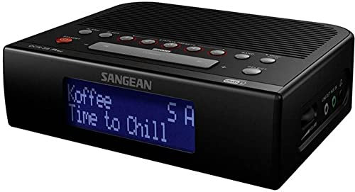 Sangean DCR-89+ BLACK - RADIO SVEGLIAMENTO