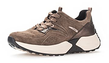 Gabor Damen Low-Top Sneaker, Frauen Halbschuhe,Wechselfußbett