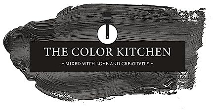 Livingwalls THE COLOR KITCHEN universelle Wandfarbe - Malerfarbe für Wohnräume und Arbeitszimmer - matte Innenfarbe in Grau - 5l Deckfarbe in TCK1014