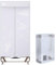 Uten Clothes Dryer Electric Indoor, 2-Tier Heated Clothes Airer, Foldable Dryer Wardrobe Drying Rack with storage Bag, 1500w Quick Dry for All Fabrics, Suitable for Home