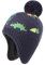 Baby Mütze Winter Strickmütze Jungen wintermütze Stricken Hut Verdicken Ohrenschützer Hut für Kinder Baby Fleece Gefüttertes Mädchen Kindermützen Dino Mütze Wintermütze Dunkelgrün M（48-50）cm