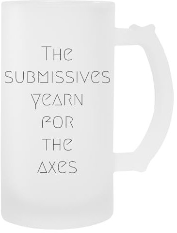 The Submissives Yearn Glas-Bierbecher Mit Henkel