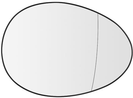 SENZEAL Cristal de Retrovisor Calefactable Derecho para Mini R55 Clubman R56 Cooper R57 Cabrio R58 Coupé R59 Roadster R60 Countryman R61 Paceman 51162755626 (Derecho)