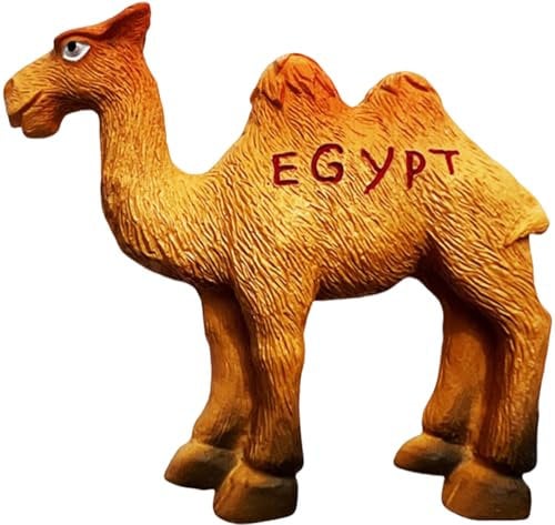 Camel of Egypt Fridge Magnet Tourism Souvenir 3D Refrigerator Decoration Magnet Hand Painted Craft