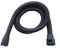 Tubo extra lungo, 2,5/3,5 m per aspirapolvere Karcher NT20 30 WD1 WD2 WD3 WD4 WD5 WD6, parte di ricambio 2.863-305.0 con doppi polsini girevoli, in plastica ABS nera (2,5 m)