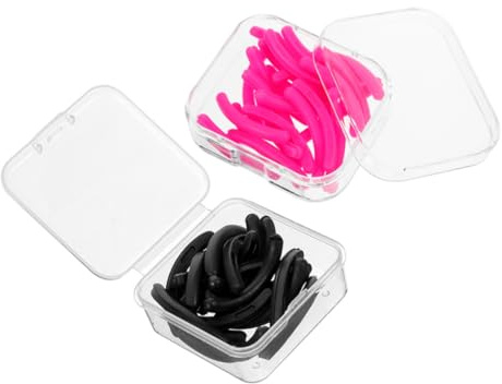 DRESSOOS Boxen Eyelash Curler Refills Mit Silikonpads Für Wimpern Elastische Ersatzpolster Für Wimpernpflege Zu Hause