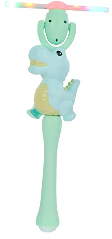 FUNNETOYU Kinder Led Windmühle Windmühlenspielzeug Aus Kunststoff Leuchtender Musik Feenstab Für Outdoor Party Geschenk