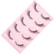 BESTYASH 5paires Faux Naturel De Chat Ensemble De Extensions De Artificiels Pour Maquillage Et Convient à Styles