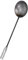 Ciieeo cucharón de sopa de metal espátula para wok de acero inoxidable cucharones de sopa para servir cucharón de sopa de acero inoxidable cuchara de sopa utensilios de wok planchar Plata