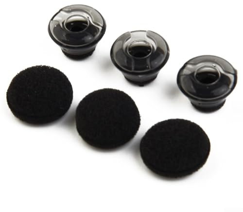 Comfortable Replacement Ear Tips for Plantronics For Voyager 5200 5220, Ideal for Sports and Daily Wear (3pc m (3pc l (16mm))