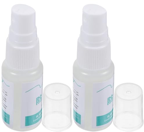 Hoement Brillen Antibeschlagspray 2 Stück 20ml Antibeschlagsspray Für Brillengläser Und Spiegel Langanhaltend Leicht Sicher Für Helme Und Schutzbrillen Antibeschlag Entfeuchtungsmittel Für