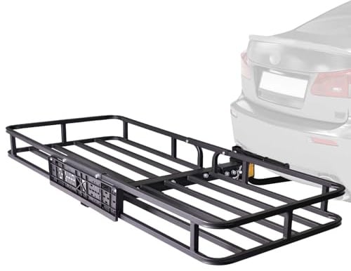 Heckträger für Anhängerkupplung 152x61x15cm,Wildträger in ATV, PKW, SUV | Wildträger Heckträger mit Montagekupplung,Suitable for Tow Hitch (Anhängerkupplung),Einsetzbar in ATV, PKW, SUV.Hoflader