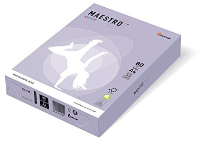 Kopierpapier MAESTRO® color, A4, intensivfarben, 80 g/qm, lavendel