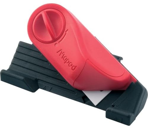 Maped – MatCutter à 45° pour Coupe en Biseau avec 5 Lames et Réserve de Rangement – Outil de Découpe Accessoire pour l'encadrement