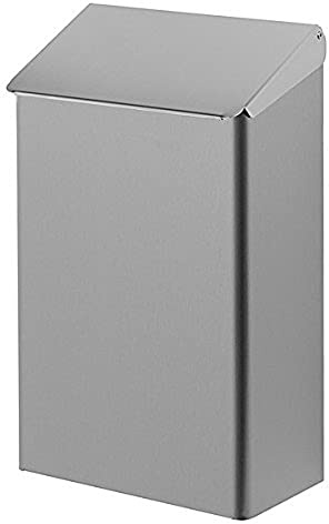 ALLCARE 13052 Dutch Bins AC WB 7 E Abfallbehälter Rostfreier Stahl, 7 L