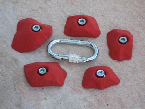 Klettergriffe Set Güglia 5 Stück - KS 216-220 (Schwarz)