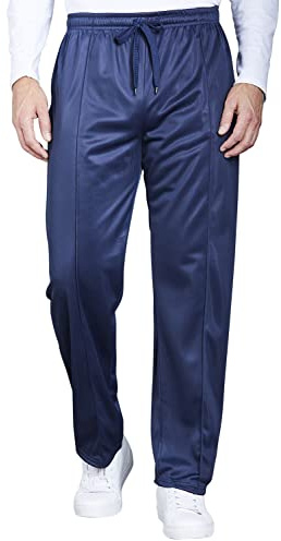Chums Men's Easy Pull On Tracksuit Pant Elasticated Jogging Bottoms Navy 54W / 29L