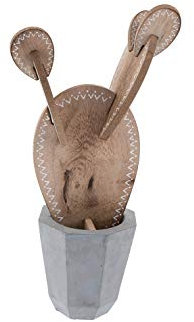 Comarco Sa 14258 Wohnaccessoires, Beton, Mehrfarbig, 15 x 15 x 31 cm