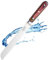 Sabatier Professional Broad Serrated Bread Kitchen Knife - 8in/20cm Full Tang Taper Ground Stainless Steel Blade. Unique Coloured Pakkawood Triple Rivet Handle. Lifetime Performance 25yr Guarantee
