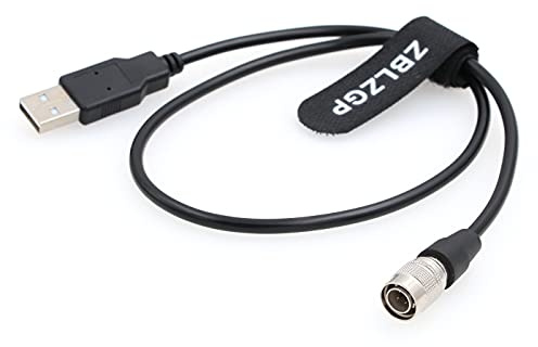 ZBLZGP USB a 4 Pin Hirose Cable de alimentación macho para Zoom F4 F8 Dispositivos de sonido 633 644 688 Grabadores