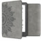 kwmobileÉtui Compatible avec Kobo Aura Edition 2 Coque - Étui à Rabat magnétique tabletteeReader Similicuir - Gris