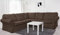 Dagra Bezug für 4er-Ecksofa Ektorp (Brown A04)