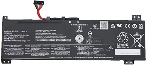 L20M4PC0 5B11B48816 L20D4PC0 5B11B48819 Remplacement de la Batterie d'un Ordinateur Portable pour Lenovo Ideapad Gaming 3-15ACH6 Legion 5-15ITH6 15ITH6H 15ACH6 15ACH6A 15ACH6H Series(15.36V 60Wh)