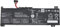 L20M4PC0 5B11B48816 L20D4PC0 5B11B48819 L20C4PC0 5B11B48827 Sostituzione della batteria del laptop per Ideapad Gaming 3-15ACH6 Legion 5-15ITH6 15ITH6H 15ACH6 15ACH6A 15ACH6H Serie(15.36V 60Wh)