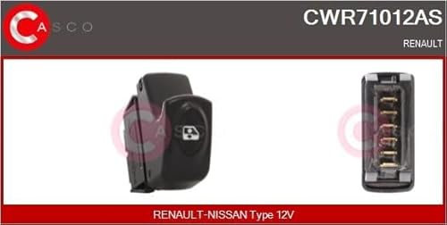 Casco CWR71012AS Schalter Glasheber Renault Group