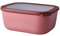 Mepal - Bol Multifonction Rectangulaire - Boîte Conservation Alimentaire avec Couvercle - Convient comme Boîte de Hermétique pour le Réfrigérateur, Micro-ondes & Congélateur - 3000 ml - Vivid mauve