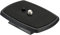 PATIKIL Tripod Quick Release Plate, 35mm Camera Tripod Adapter Mount Parts Replacement Mounting Plate for Tripod Model 5, Black
