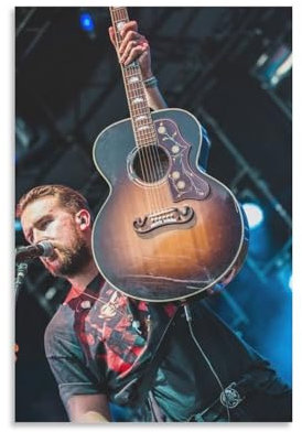 HEISAN Brothers Osborne Art Country Music Sänger Band Kombinationsposter Heimdekor Poster Wandkunst Hängender Bild Druck Dekorative Malerei Poster 40 x 60 cm