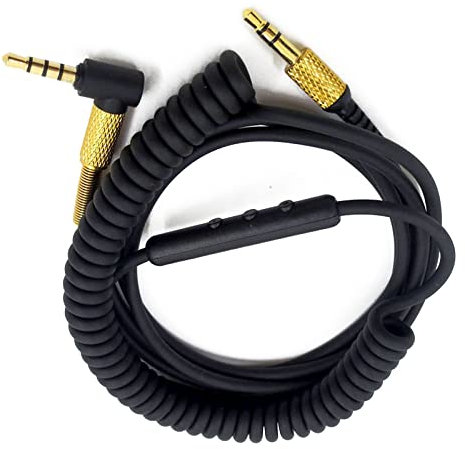 CHICHIYANG 4.2ft 3.5mm Jack Earphone Cable for Marshall Major II/Monitor Headphones