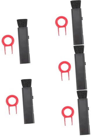 Housoutil 5pcs Keyboard Cleaning Brush Laptop Cleaner Portable Static Keycap Puller for Pc